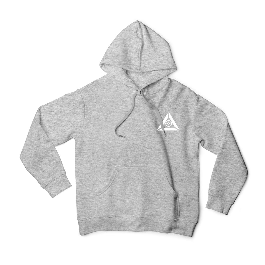 Kids Logo Hoodie- Grey
