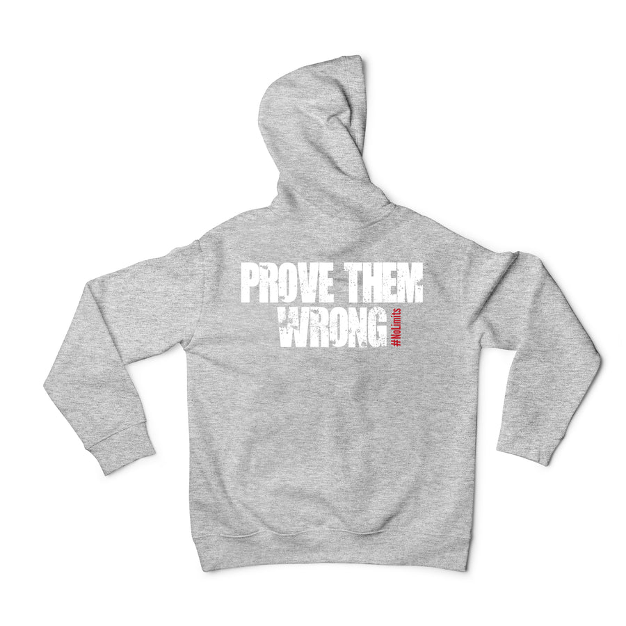Kids Logo Hoodie- Grey