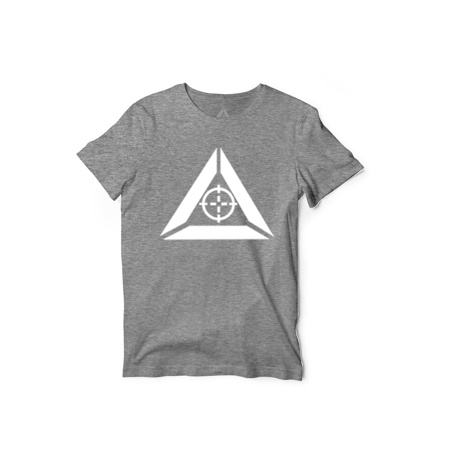 Big Logo T-Shirt- Grey Marl