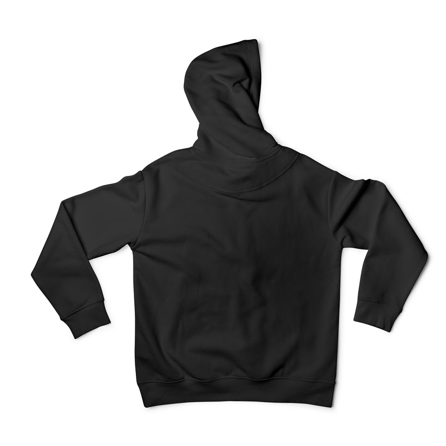 Unisex Logo Hoodie- Black