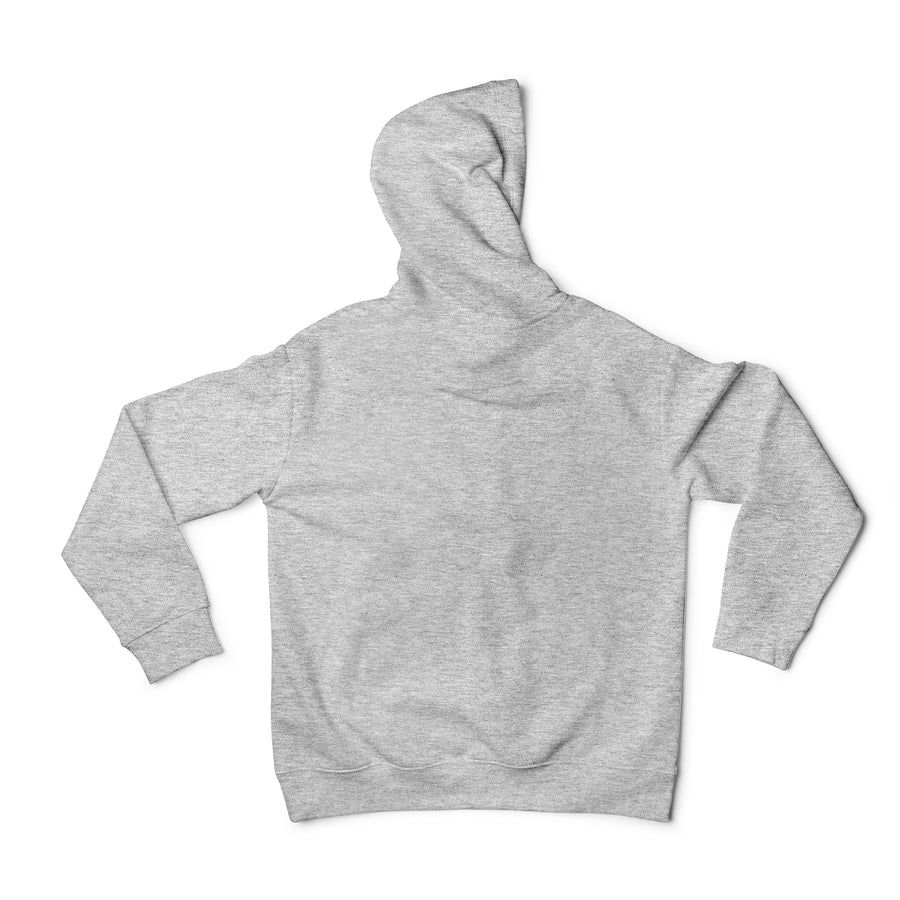 Unisex Logo Hoodie- Grey Tonal