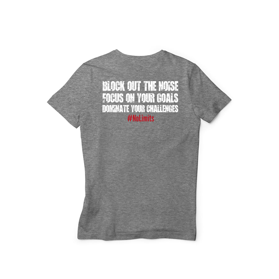 Logo T-Shirt- Grey Marl