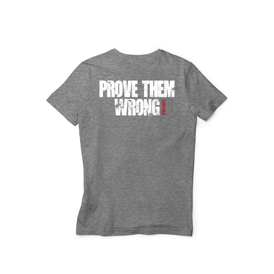 Big Logo T-Shirt- Grey Marl