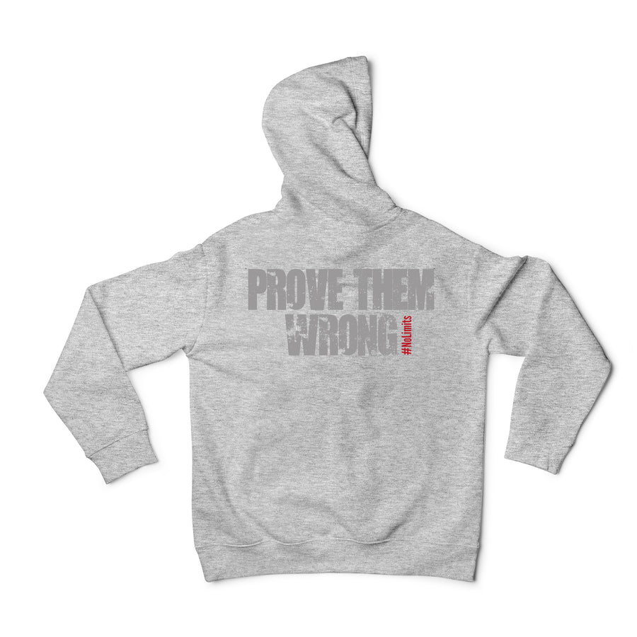Unisex Logo Hoodie- Grey Tonal