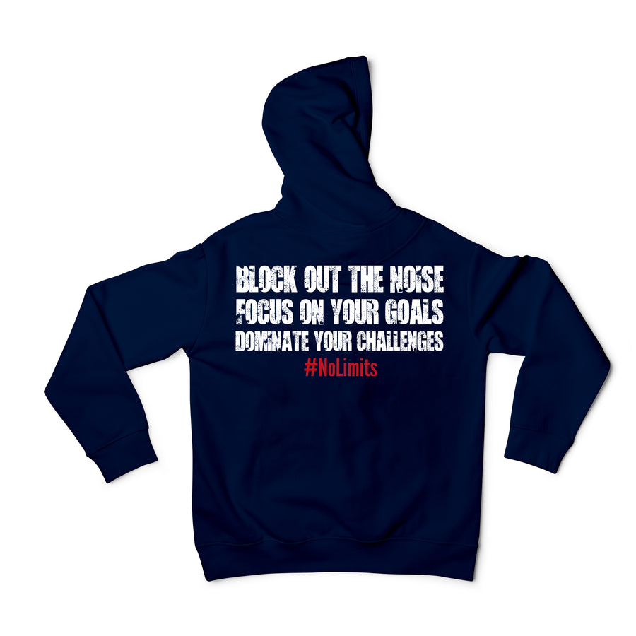 Unisex Logo hoodie- Navy