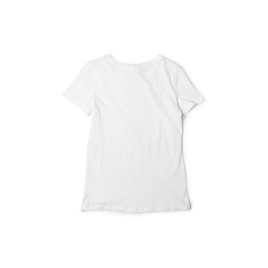 Women's Logo T-Shirt- White Tonal