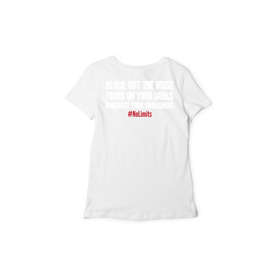 Women's Logo T-Shirt- White Tonal