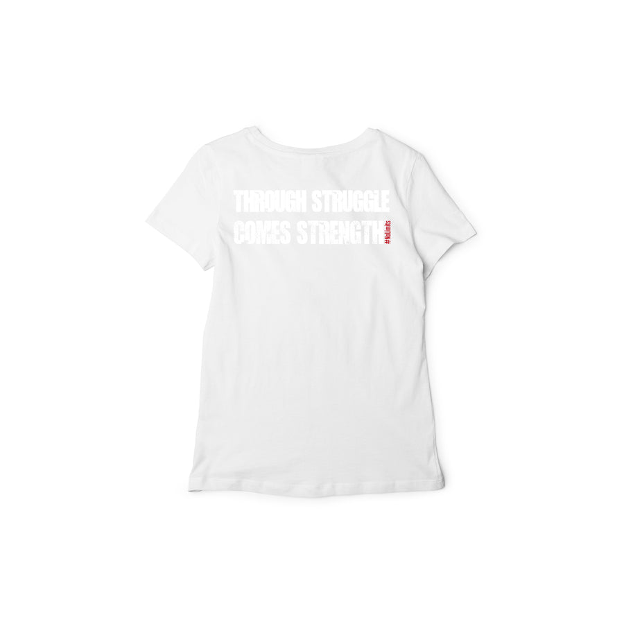 Women's Logo T-Shirt- White Tonal