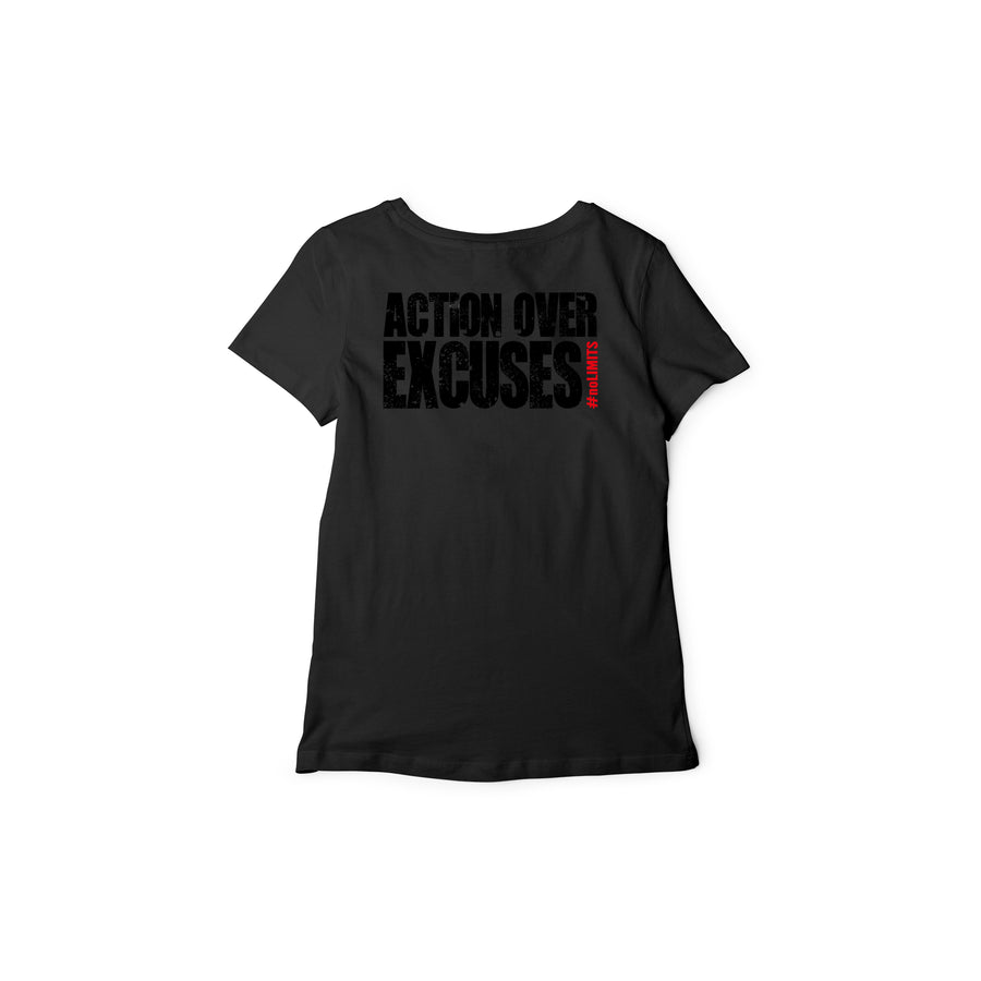 Women's Logo T-Shirt- Black Tonal