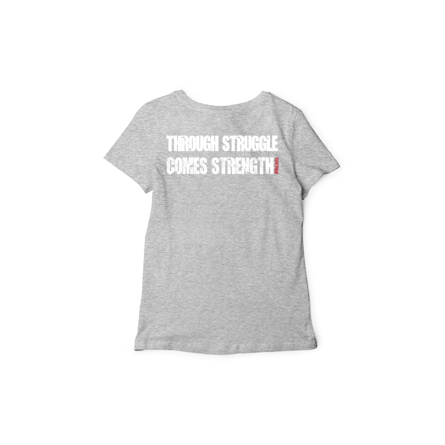 Women's Logo T-Shirt- Grey Marl